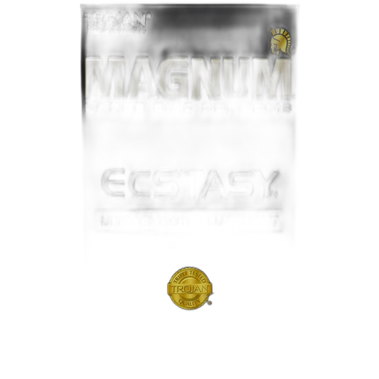 Trojan Magnum Ecstasy Lubricated Condoms, 10 Count (Pack of 2)