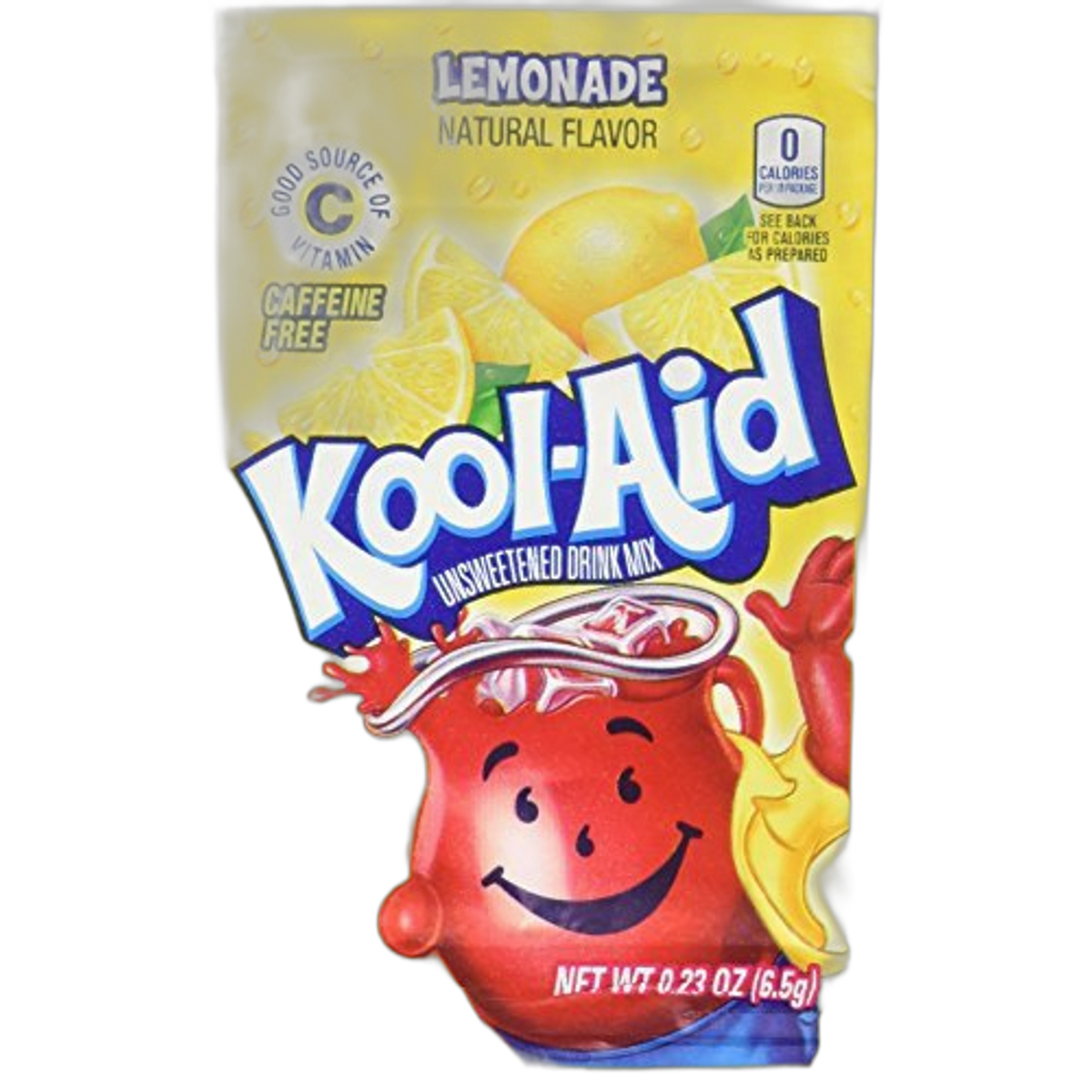 Kool-Aid Soft Drink Mix - Lemonade Unsweetened, Caffeine Free, 0.23 oz/envelope (Pack of 12) by Kool-Aid