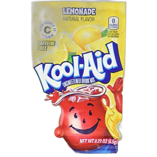 Kool-Aid Soft Drink Mix - Lemonade Unsweetened, Caffeine Free, 0.23 oz/envelope (Pack of 12) by Kool-Aid