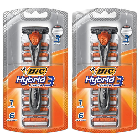 BIC Hybrid Advance for Men, Shaver System, 6 ea - 2pc