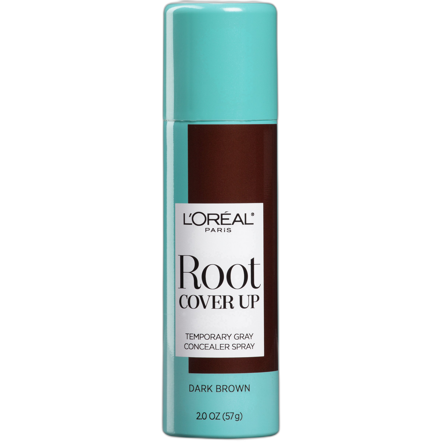 L'Oreal Paris Magic Root Cover Up Gray Concealer Spray, Dark Brown, 2 oz.(Packaging May Vary)