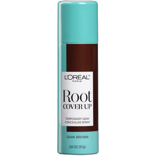 L'Oreal Paris Magic Root Cover Up Gray Concealer Spray, Dark Brown, 2 oz.(Packaging May Vary)
