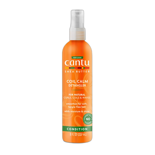 Cantu Coil Calm Detangler with Shea Butter for Natural Hair, 8 fl oz