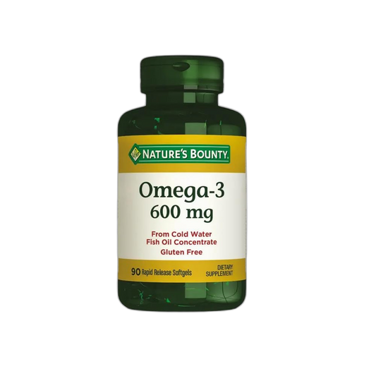 Nature's Bounty Fish Oil 2400 mg Double Strength Odorless 90 Softgels (Pack of 3)