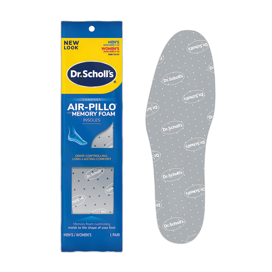 Dr. Scholl's Comfort Air-Pillo Insoles, 1 Pair, Size: 7-13 (Men), 5-10 (Women)