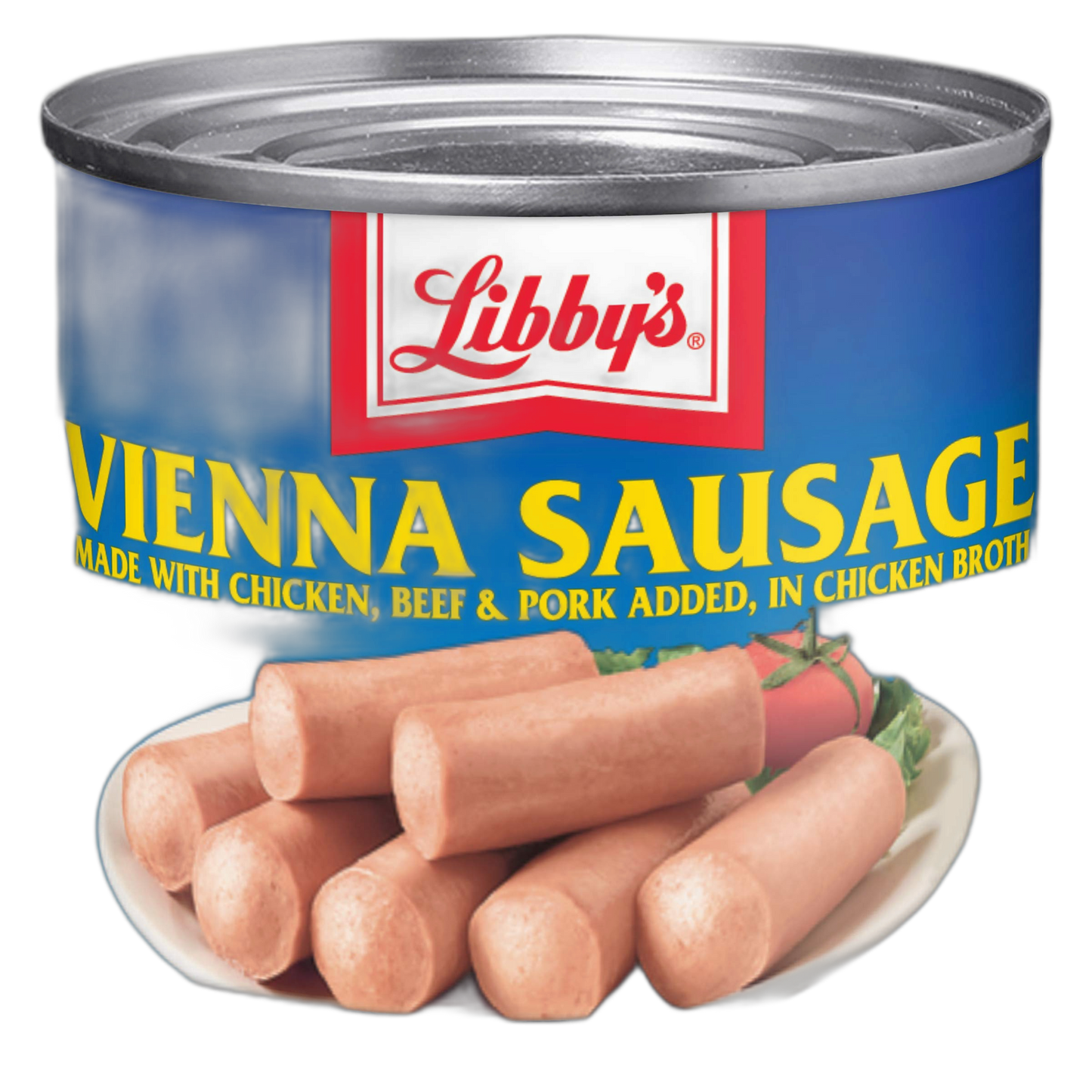 Libby's Vienna Sausage in Chicken Broth, Canned Sausage, 4.6 OZ (Pack of 24)