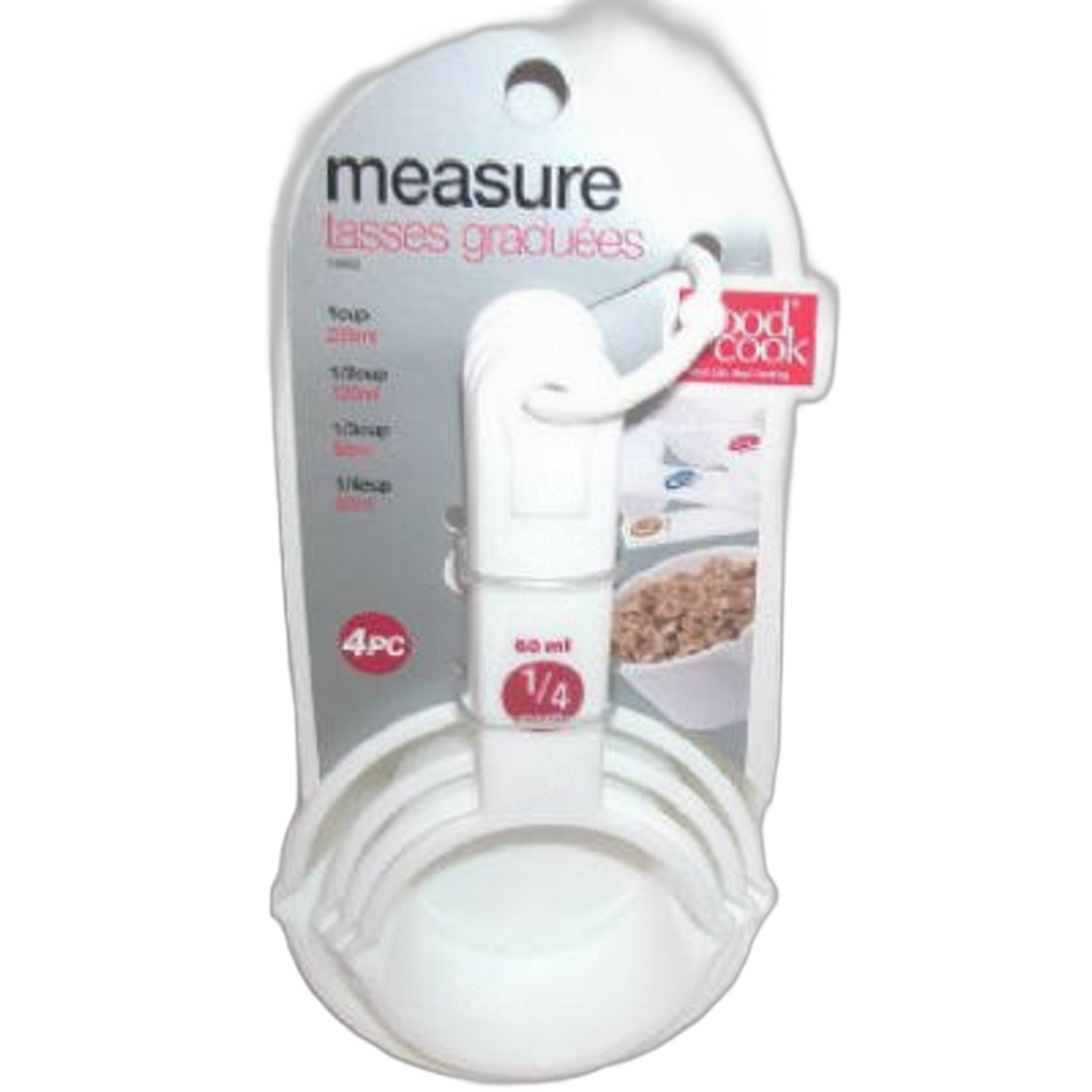 Good Cook Plastic White Measuring Set