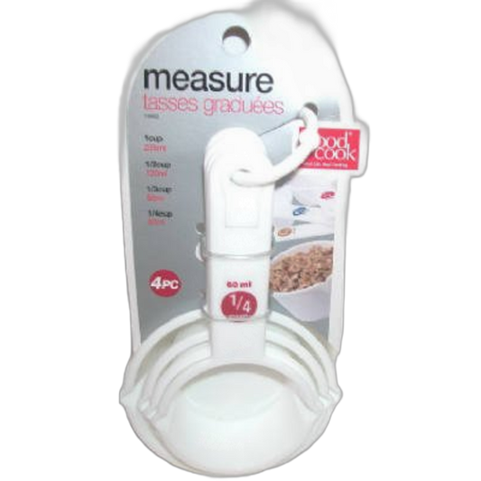 Good Cook Plastic White Measuring Set