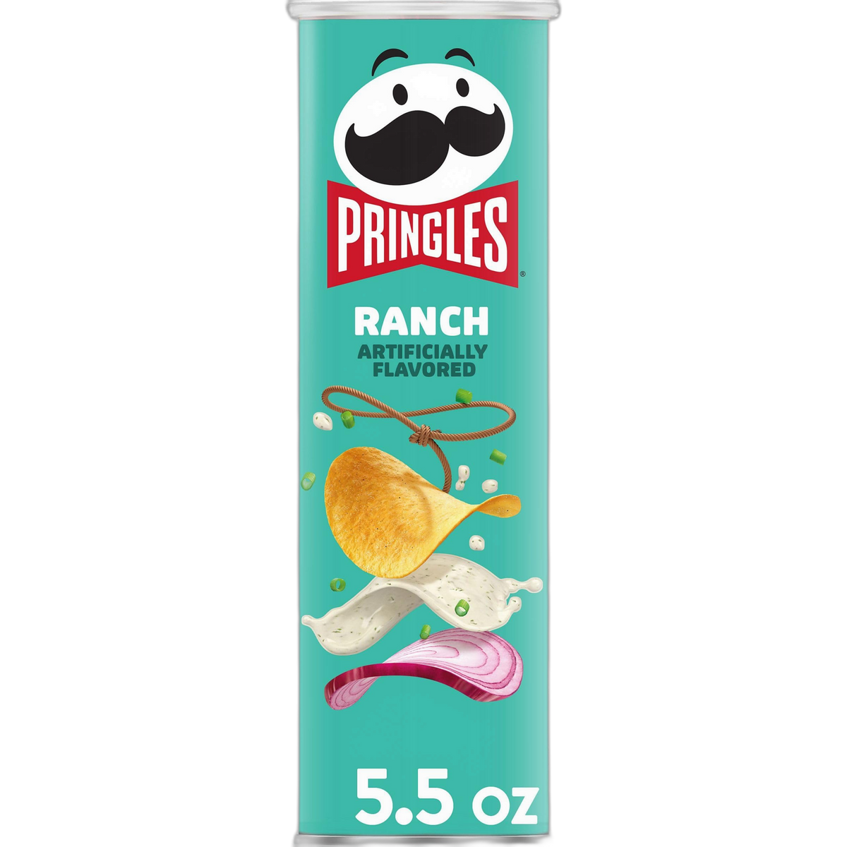 Pringles Ranch Potato Crisps, 5.5 oz
