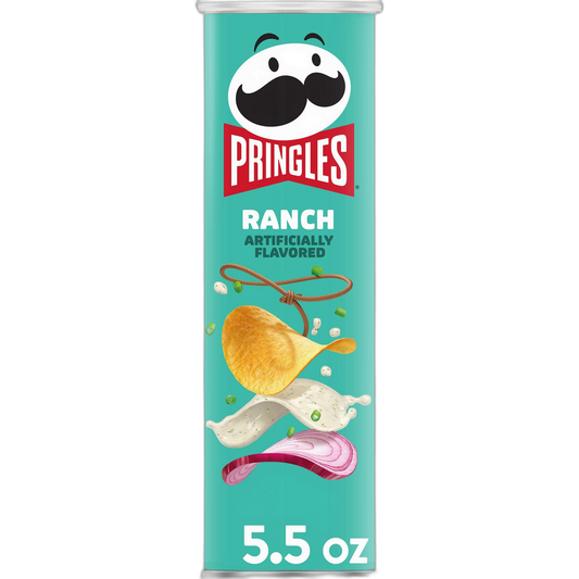 Pringles Ranch Potato Crisps, 5.5 oz