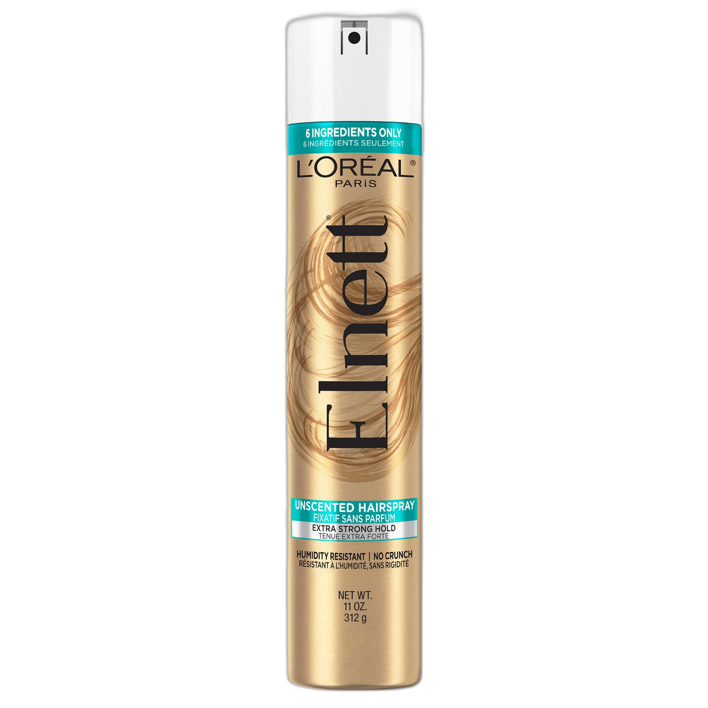 L'Oréal Paris Elnett Satin Extra Strong Hold Hairspray - Unscented, 11 oz.