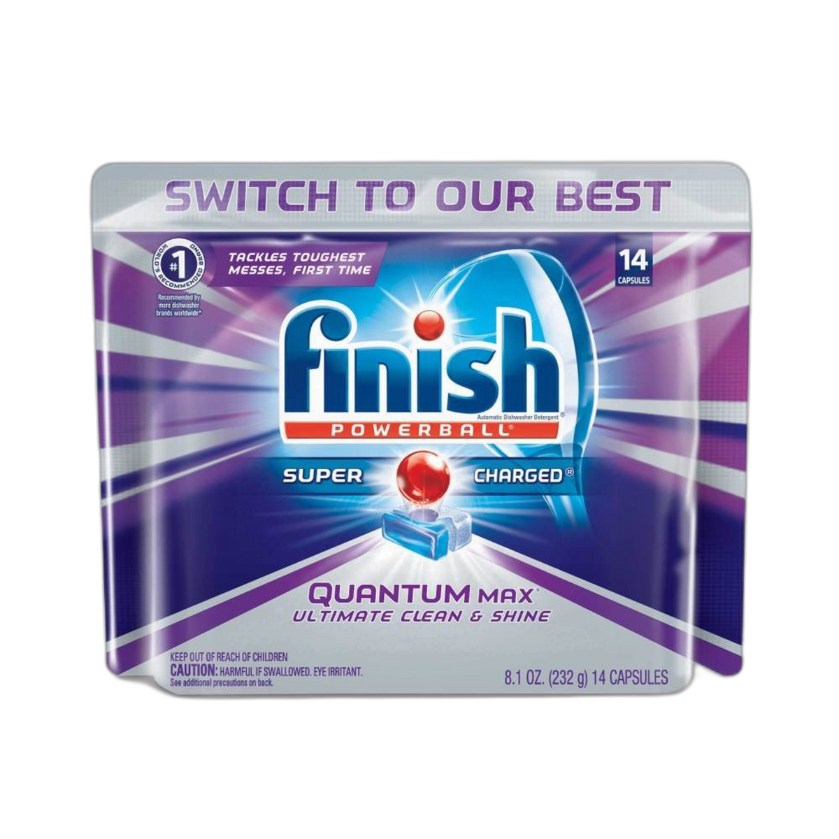 Finish Quantum Max Powerball, 14ct