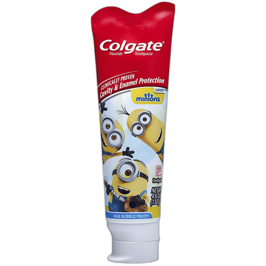 Colgate Kids Toothpaste with Anticavity Fluoride, Minions, 4.6 Ounce (Pack of 12)