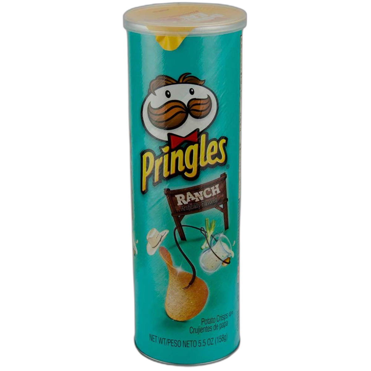 Pringles Ranch Crisps, 5. 5 Ounce - 14 per case.