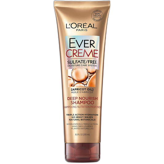 L'Oreal Paris EverCreme Sulfate-Free Deep Nourish Conditioner, 8.5 Fluid Ounce (Pack of 2)