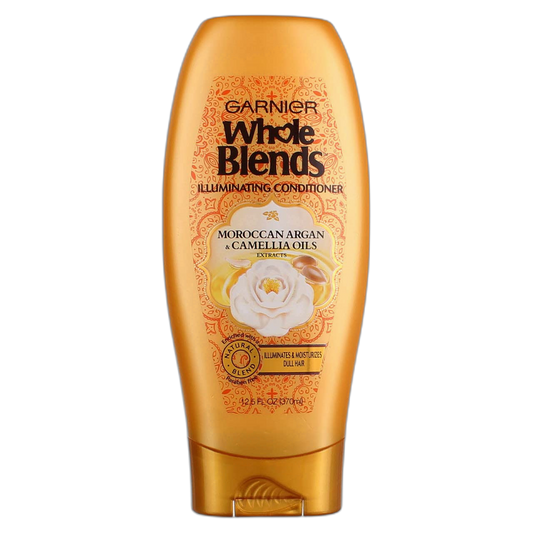 Garnier Whole Blends Condition Moroccan Argan Camellia 12.5 Ounce (370ml) (2 Pack)