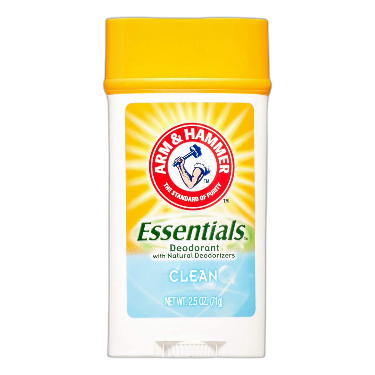 Arm & Hammer Essentials Deodorant with Natural Deodorizers Clean - 2.5 oz
