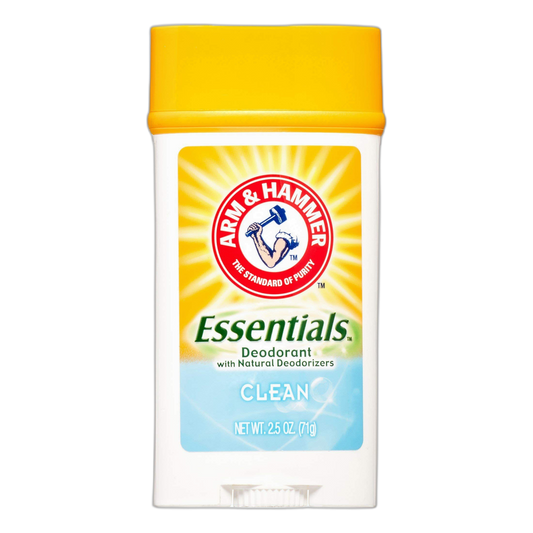 Arm & Hammer Essentials Deodorant with Natural Deodorizers Clean - 2.5 oz