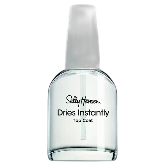 Sally Hansen Insta-Dri®, Dries Instantly Top Coat, Quick Dry, Long Lasting, Streak-Free Shine, Clear Nail Polish