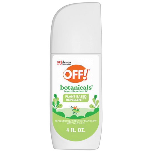 OFF! Botanicals Insect Repellent, Plant-Based Bug Spray & Mosquito Repellent, 4 Oz