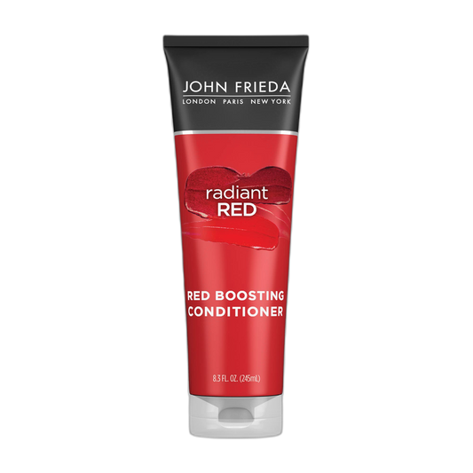 John Frieda Radiant Red, Color Boosting Conditioner, Hydrates and Enhances Red Tones with Pomegranate Extract and Vitamin E for Natural or Color-Treated Hair, 8.3 Oz