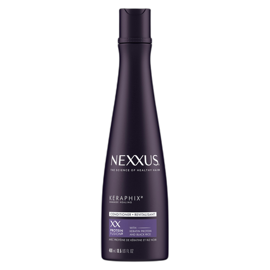 Nexxus Keraphix Conditioner Keraphix with ProteinFusion for Damaged Hair With Keratin Protein and Black Rice 13.5 oz