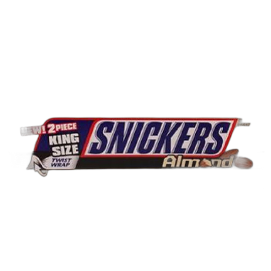 Sniickers, King Size Almond, Count 24 (3.23-oz) - Chocolate Candy/Grab Varieties & Flavors