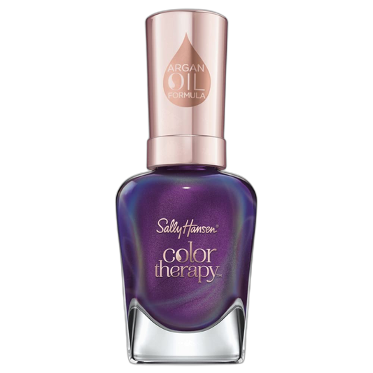 Sally Hansen Color Therapy Nail Polish, Plum Euphoria 402