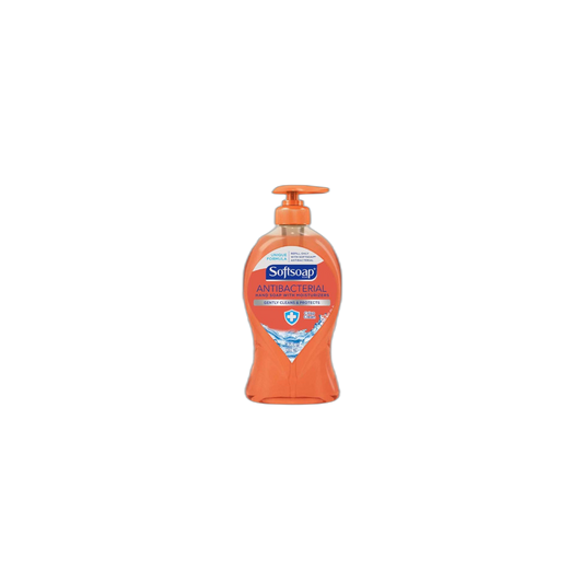 Softsoap Liquid Hand Soap Pump, Antibacterial Crisp Clean, 11.25 Ounce Each (Value Pack of 12)