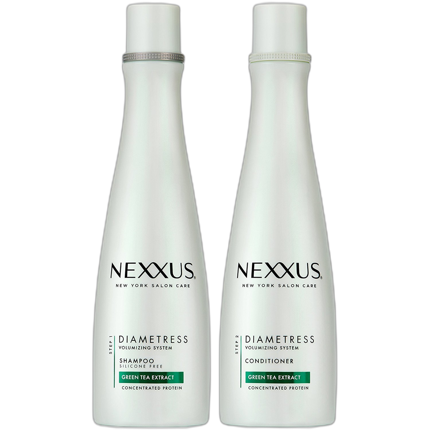 (1) Nexxus DIAMETRESS Shampoo & (1) Nexxus DIAMETRESS Conditioner - 13.5 oz (400 ml) EACH - Volumizing System, for Fine and Flat Hair