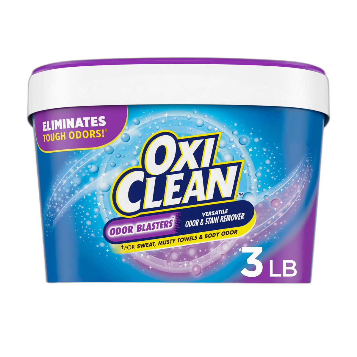 OxiClean Odor Blasters Versatile Odor and Stain Remover Powder, 3 lb