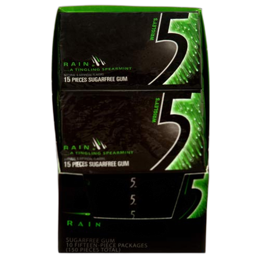 5 Gums Rain 15 Sticks Wholesale, (10 - Pack)
