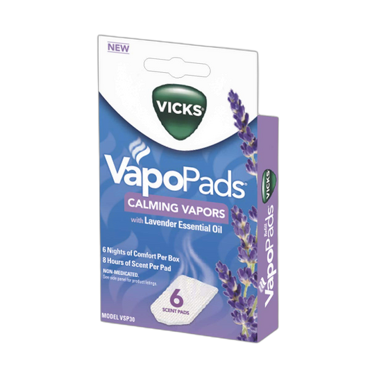 Vicks Calming Lavender Vapopad, 6 Count