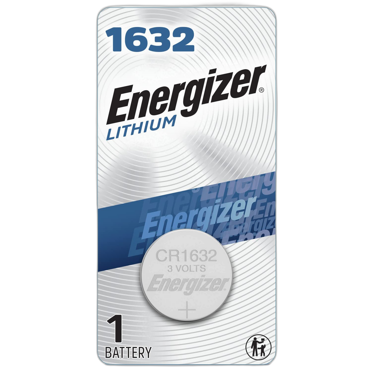 Energizer 1632 Lithium Coin Battery, 1 Pack