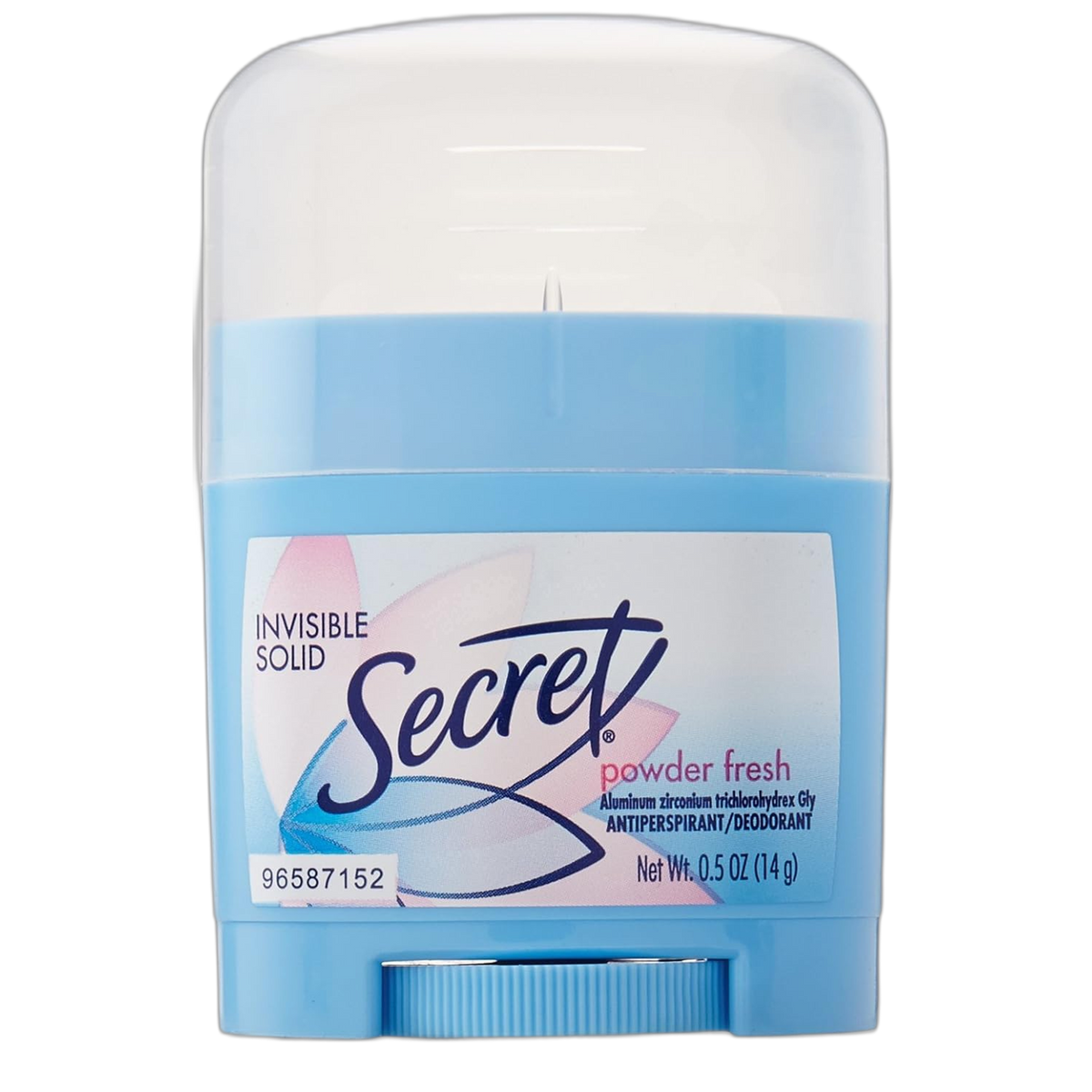 SECRET Powder Fresh Invisible Solid Deodorant Travel Size, 0.5 Oz (Pack of 2)