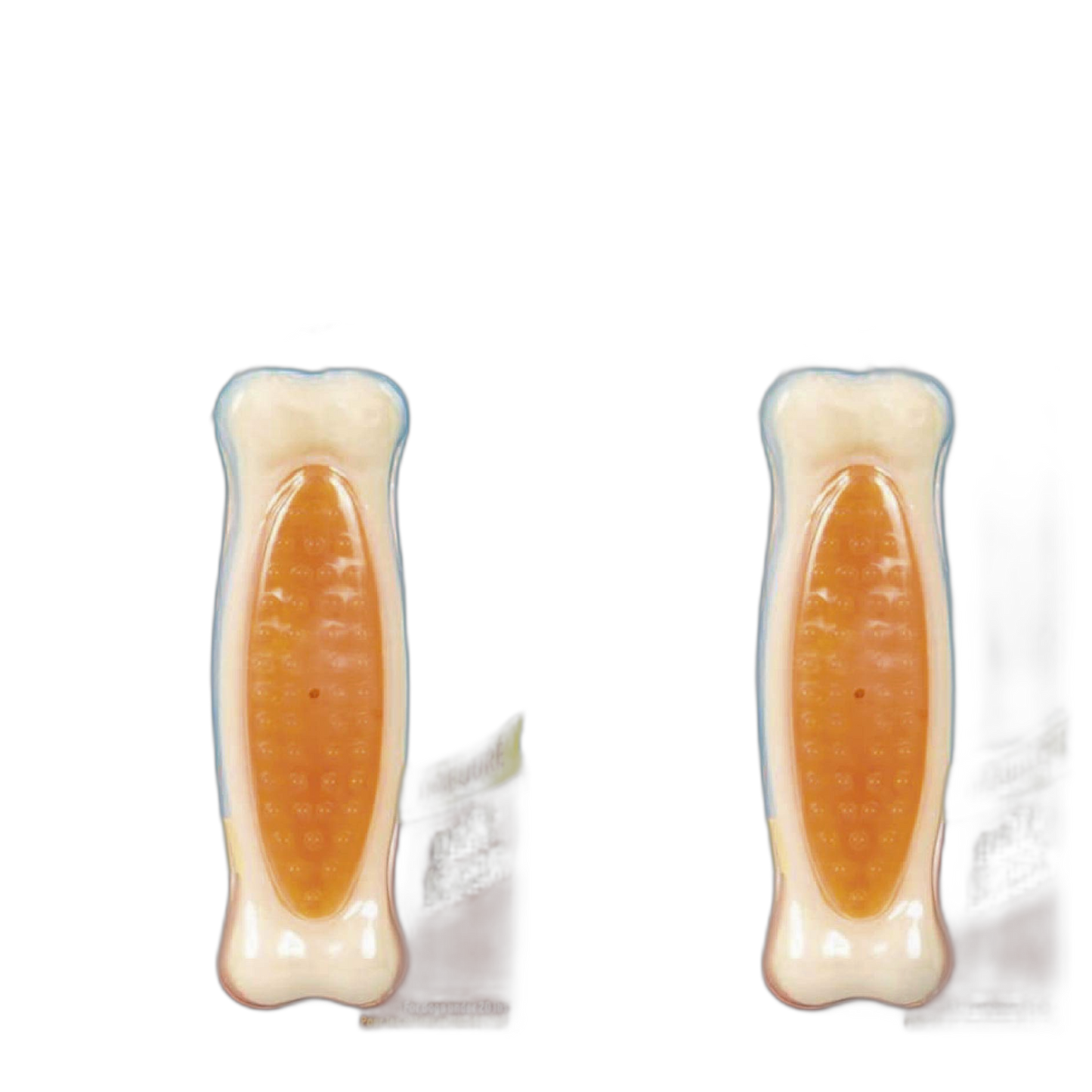 Hartz Chew'n Clean Tuff Bone Bacon Flavored Small Dog Toy (Pack of 2)2