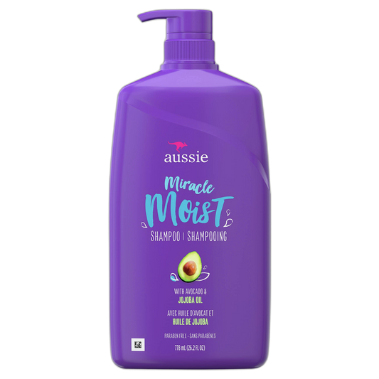 Aussie Shampoo Miracle Moist 26.2 Oz Pump, 26.2 Oz (381519186776)