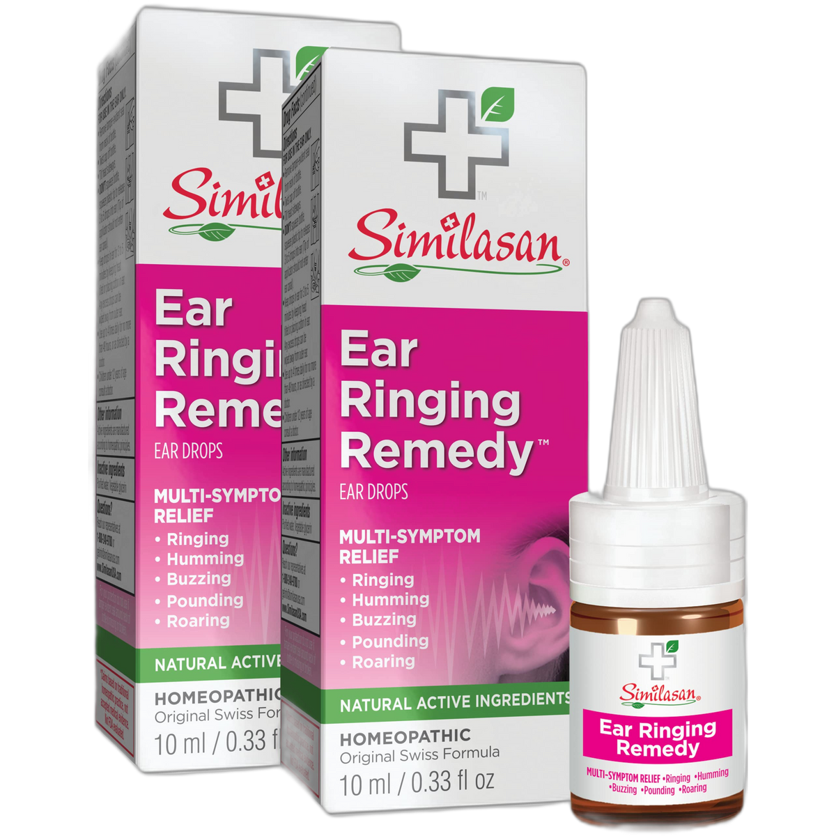 Similasan Ear Ringing Remedy Drops, 0.33 Ounce, 2 Count