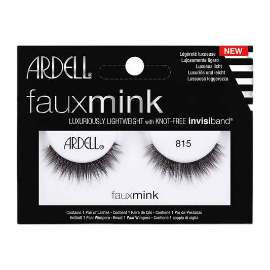 Ardell Faux Mink 815, Black, 1 Count