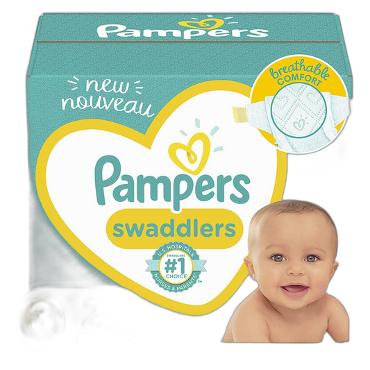 Diapers Size 3, 26 Count - Pampers Swaddlers Disposable Baby Diapers, Jumbo Pack (Packaging May Vary)