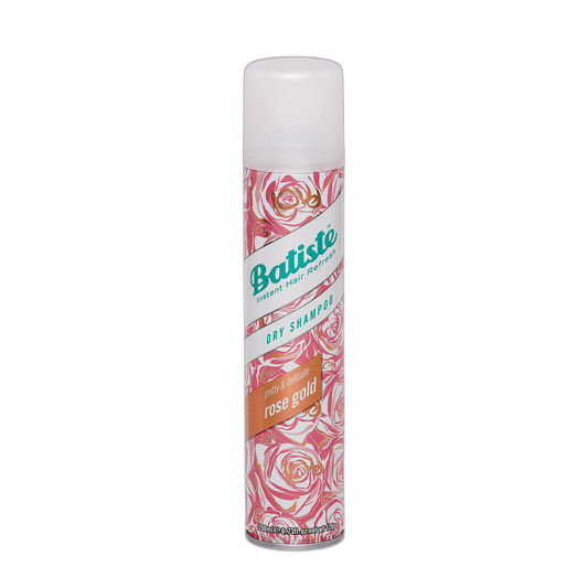 Batiste Dry Shampoo, Rose Gold, Instantly Refresh Hair & Absorb Oil Between Washes, Add Texture & Volume, Radiant Rose Scent, Infused with Keratin, For All Hair Types, 4.23oz