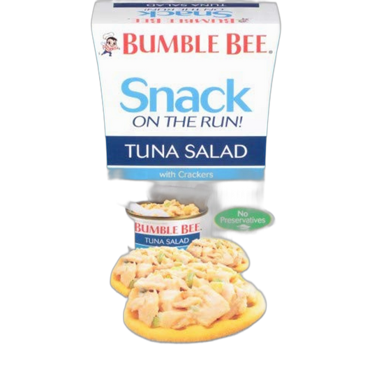 Bumble Bee Tuna Salad with Crackers Snack Kit (Pack of 8)