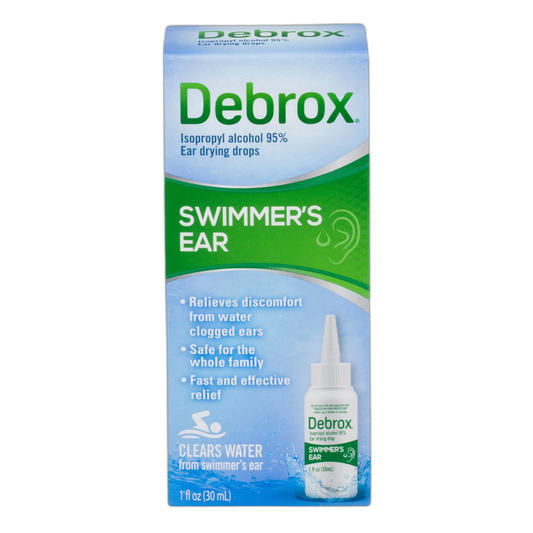 Debrox Swimmer’s Ear Drops, Ear Drying Drops for Adults and Kids, 1 Fl Oz