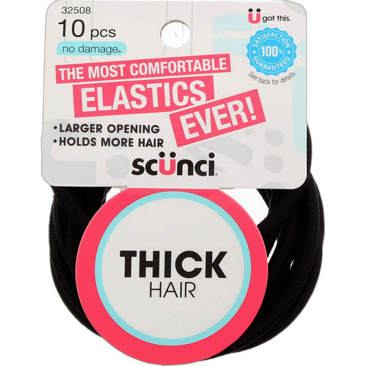 Scunci Extra Thick Hair Elastics