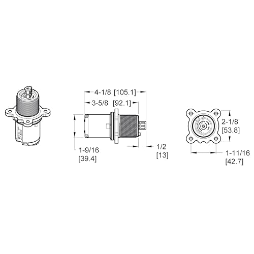 Pfister 9740420 Cartridge Sub Assembly, 1, Gray