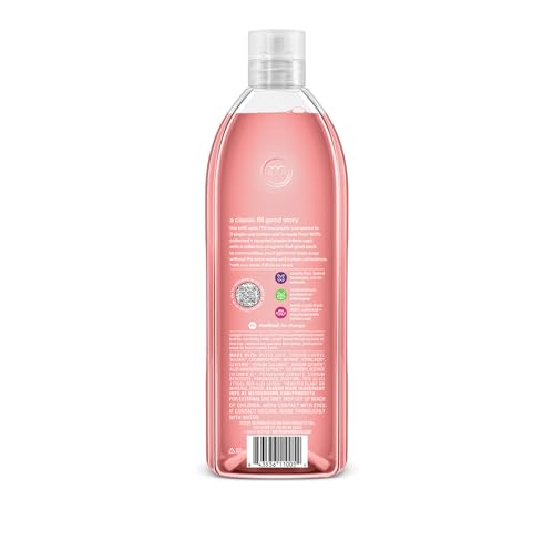 Method Foaming Hand Soap Refill, Pink Grapefruit, Recyclable Bottle, Biodegradable Formula, 28 fl oz (Pack of 4) (Packaging May Vary)