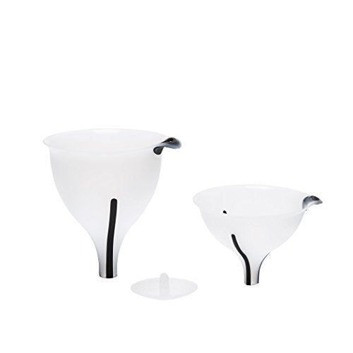 OXO Good Grips 3-Piece Multi-Purpose Funnel Set, White