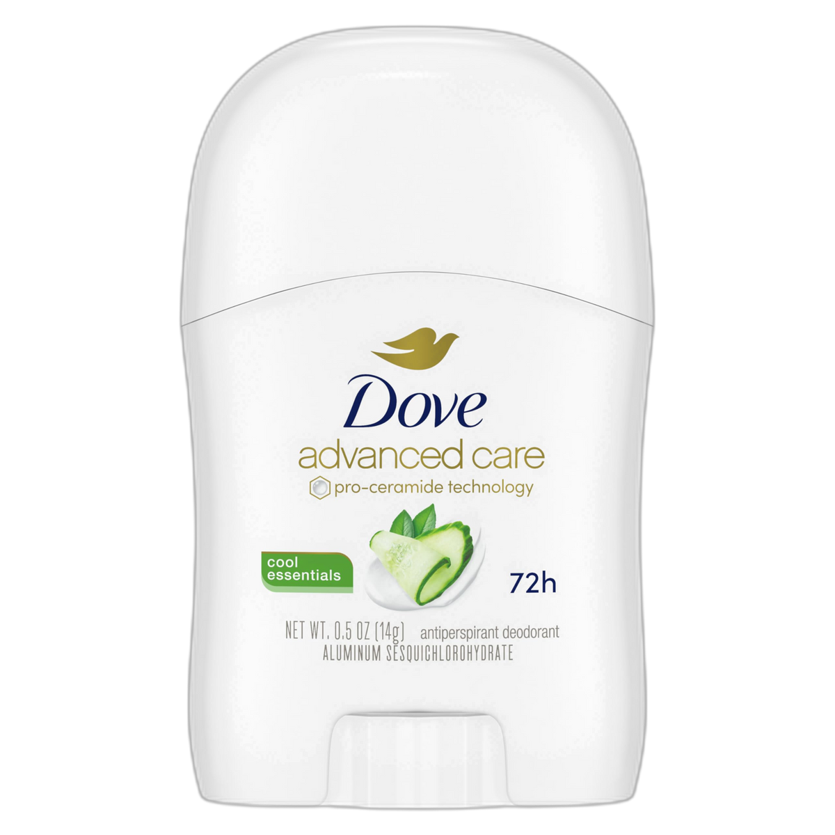Dove Advanced Care Antiperspirant Deodorant Stick 36 Ct Cool Essentials for helping your skinbarrier repair after shaving 72h odor control and all-day sweatprotection with ProCeramide Technology 0.5oz