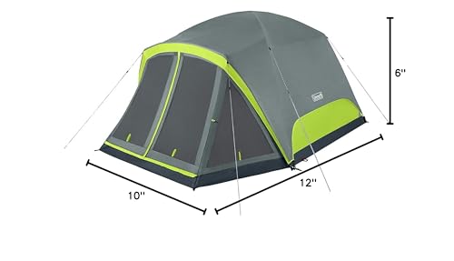 Coleman Camping Tent | Skydome Tent with Screen Room