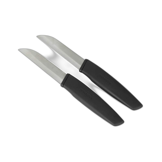 Good Cook 20333 Paring Knife, Black, 2 Piece